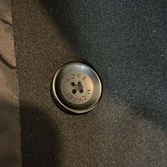 Michael Kors women’s black pea coat size S - Picture 10 of 14